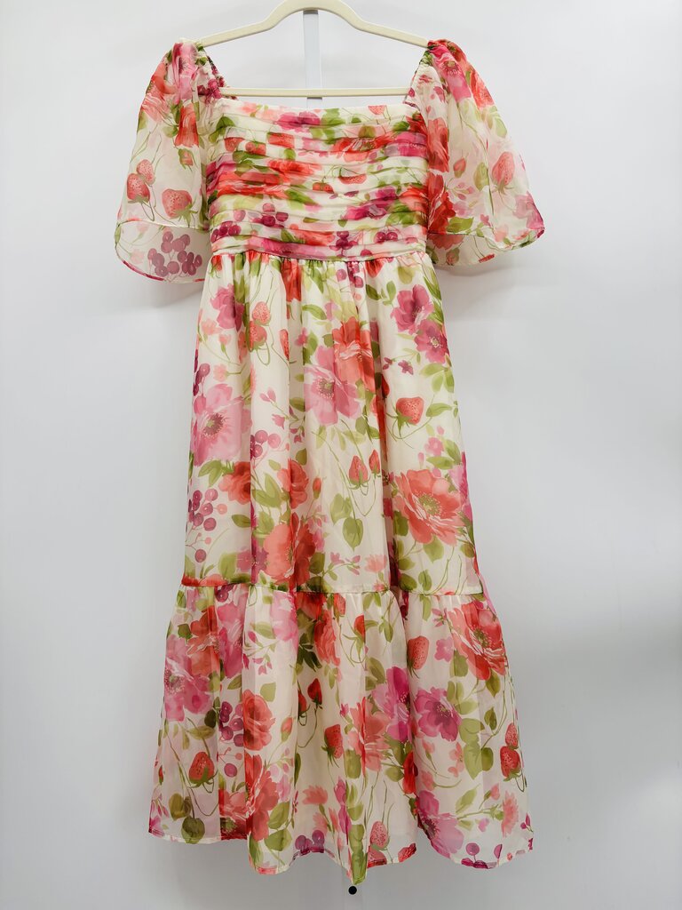 Abercrombie & Fitch Maxi Dress Red S