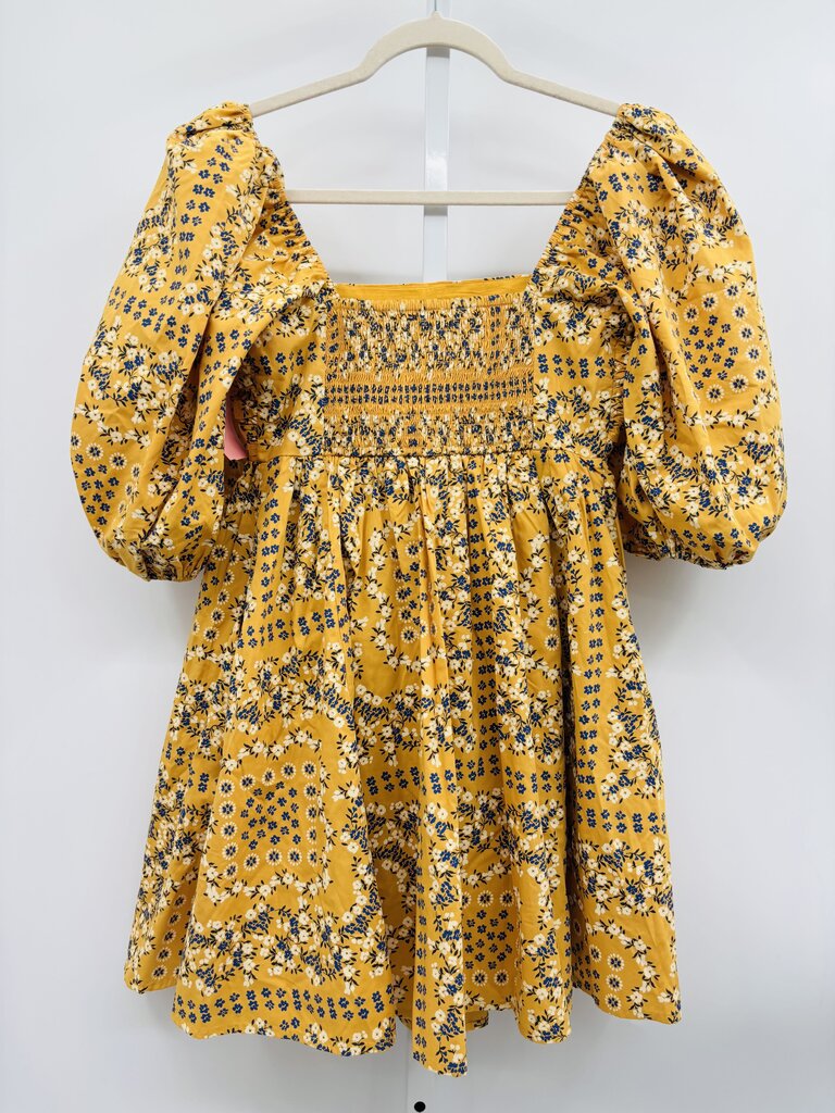 Abercrombie & Fitch Dress Yellow S