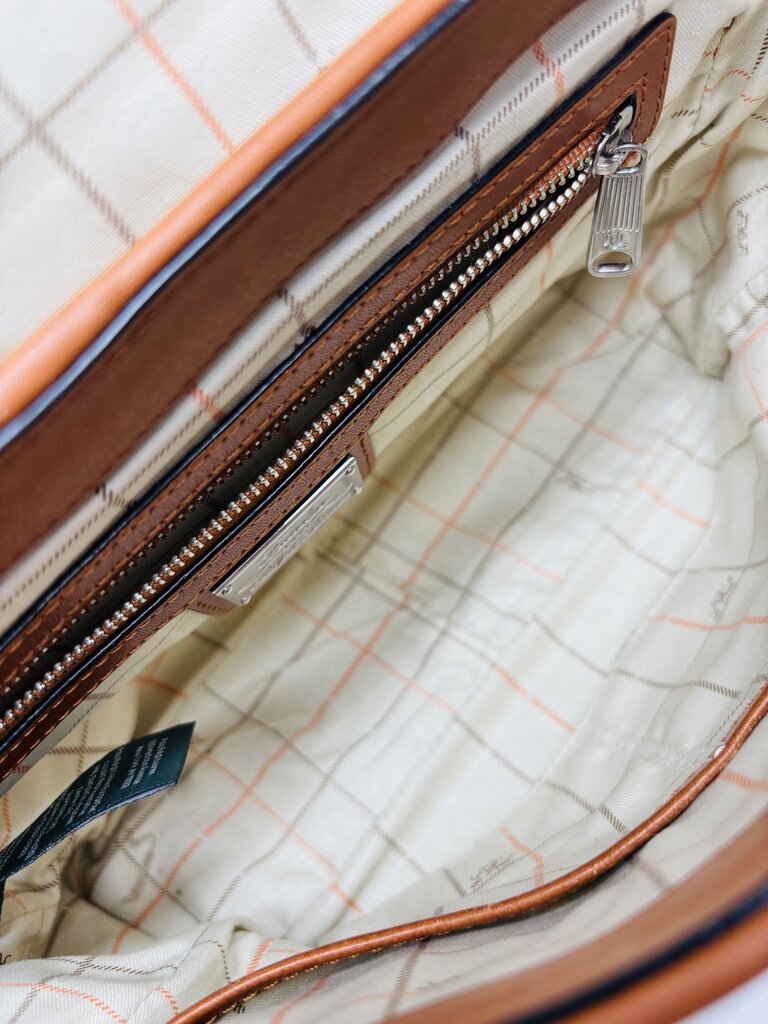 Lauren: RL Crossbody Bag Tan