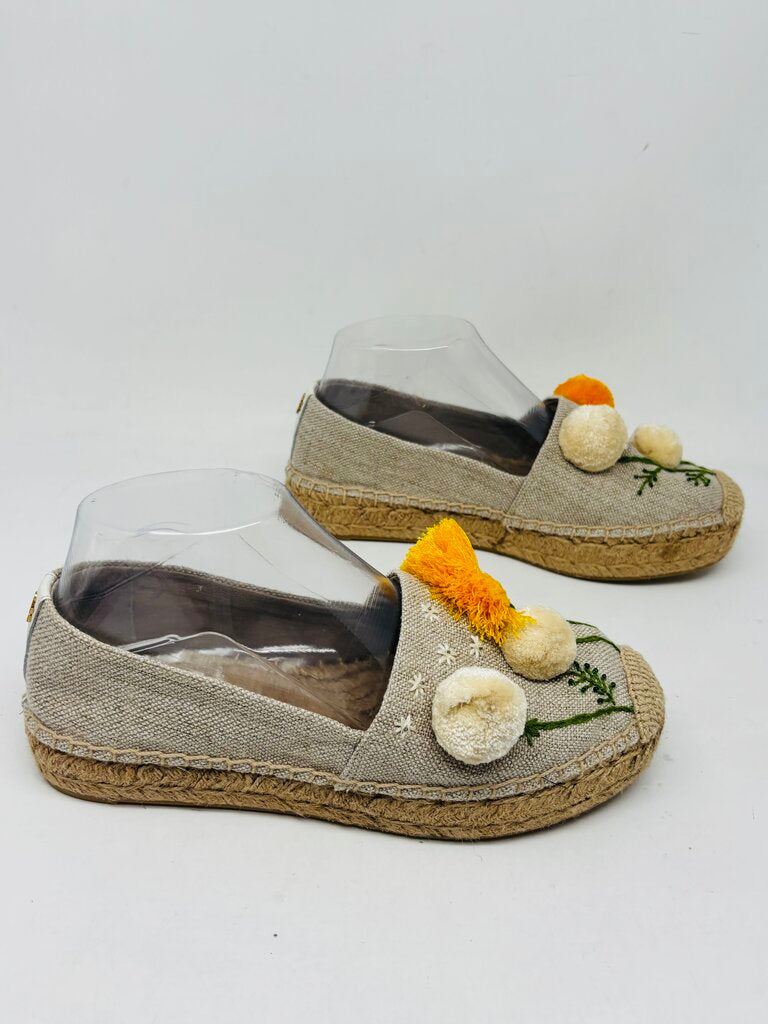 Tory Burch Flats Beige 7