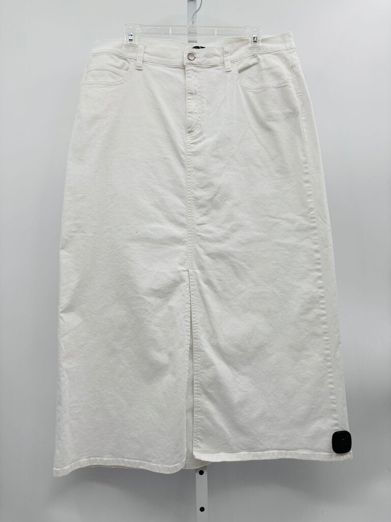Eileen Fisher Skirt Maxi White L