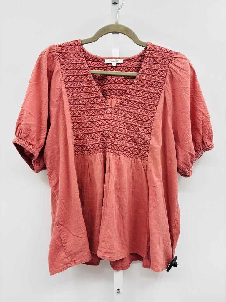Madewell Top Red L