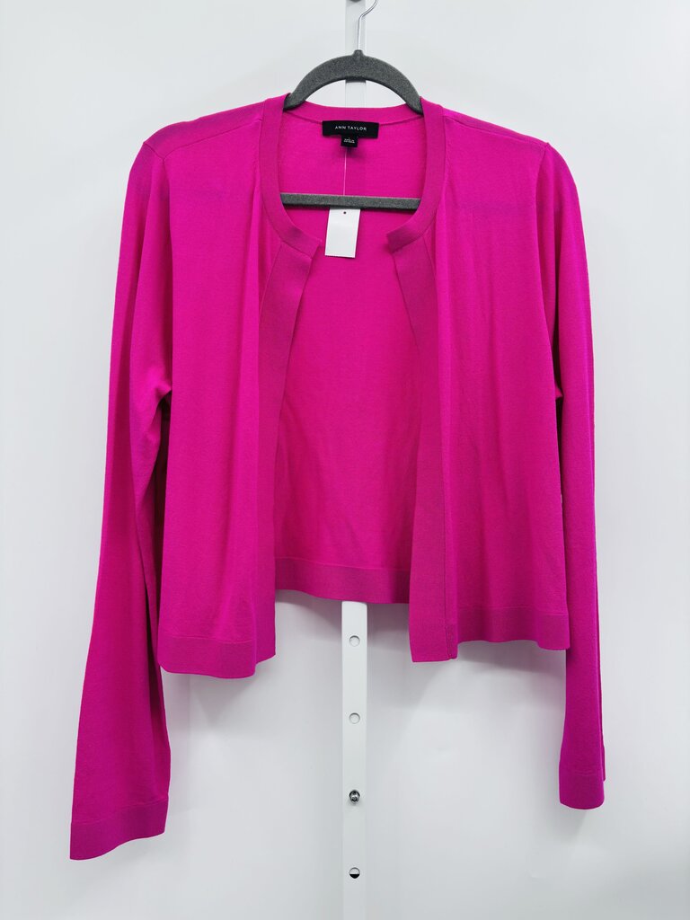 Ann Taylor Cardigan Pink L