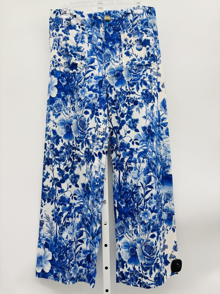 Maeve Pants Wide Leg Blue 10