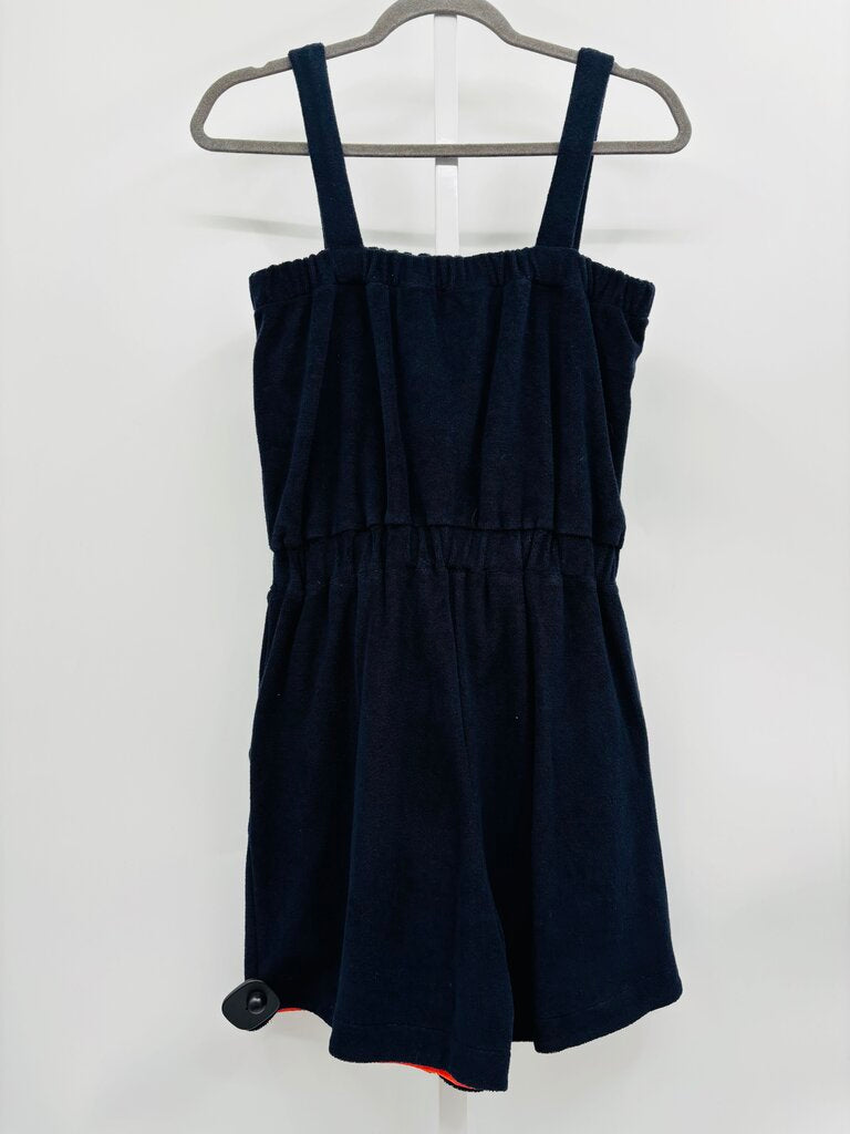 Boden Romper Navy 4