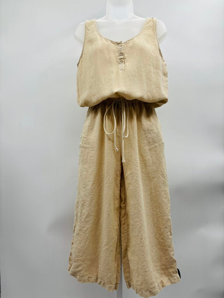 Cloth & Stone Jumpsuit Beige M