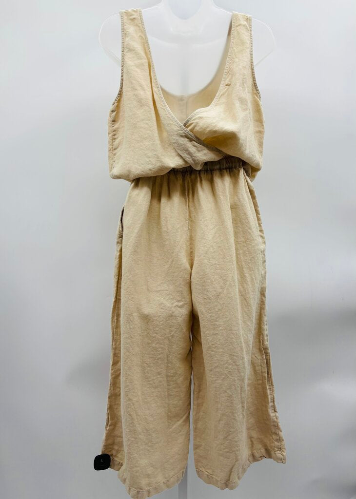 Cloth & Stone Jumpsuit Beige M