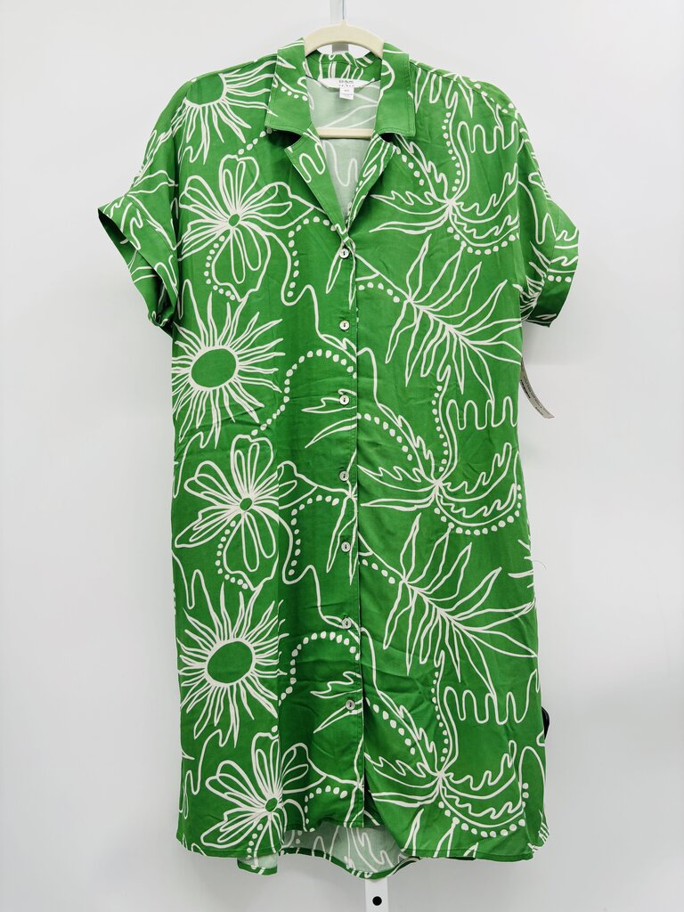 Tribal Dress Green S