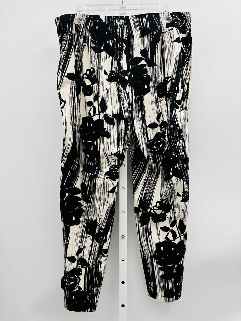 St. John Cropped Pants White 12