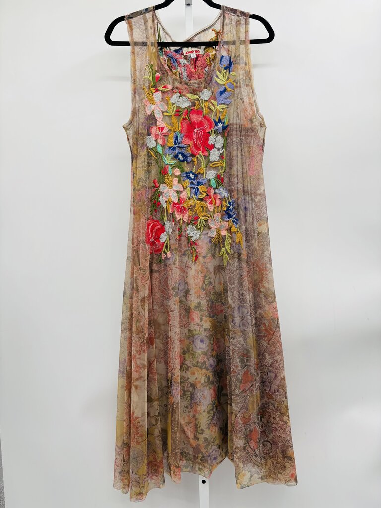 Johnny Was Dress Plus Multi 1X
