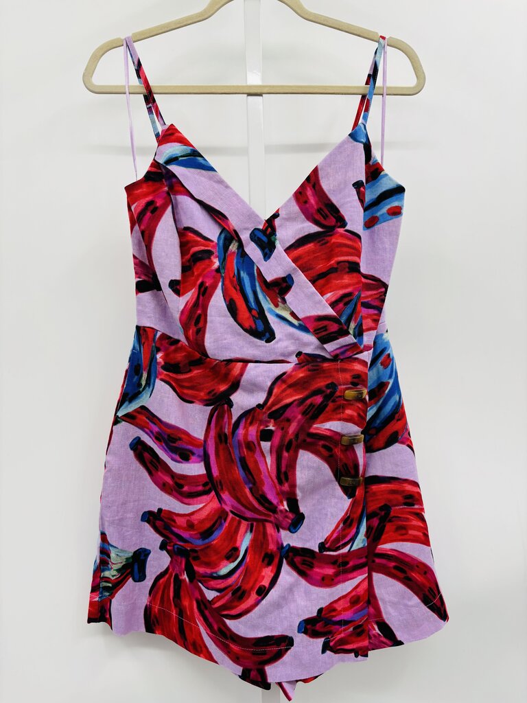 House of Harlow Romper Purple M
