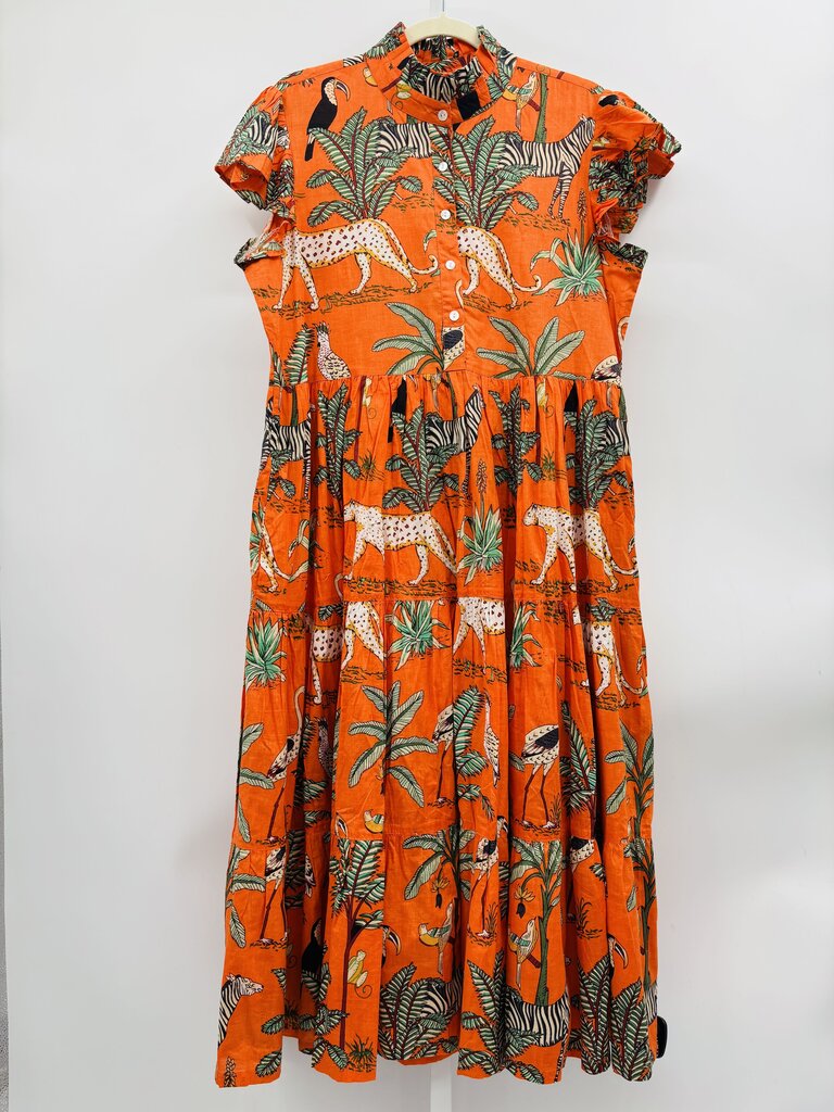 Lilbelle Maxi Dress Orange L