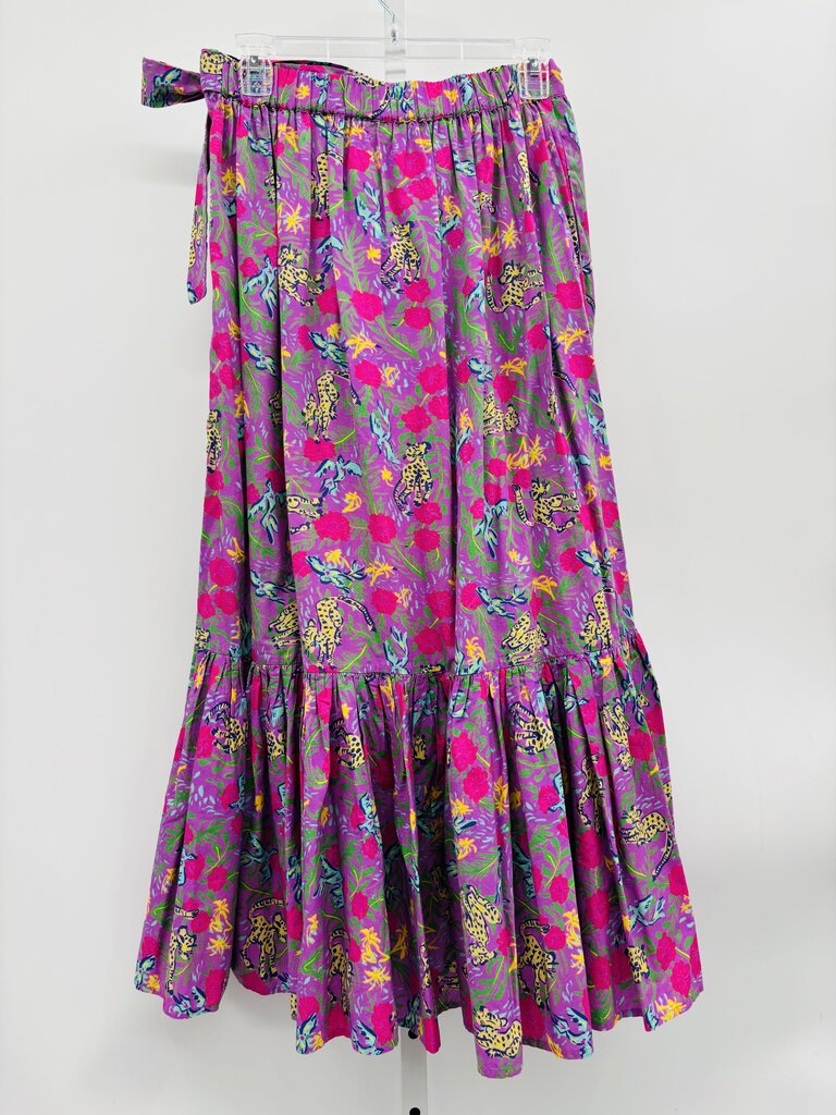 The Tiny Tassel Skirt Maxi Purple M