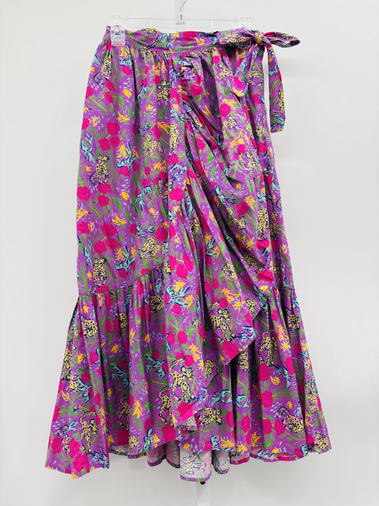 The Tiny Tassel Skirt Maxi Purple M