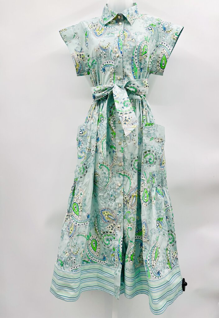 Hinson Maxi Dress Green S