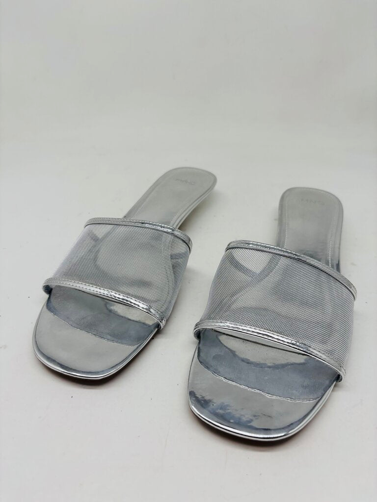 MNG Mules Silver 8.5