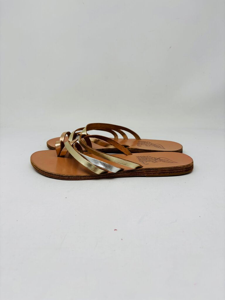 Ancient Greek Sandals Sandals Gold 8.5