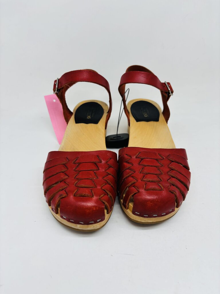 Hasbeens Clogs Red 7.5