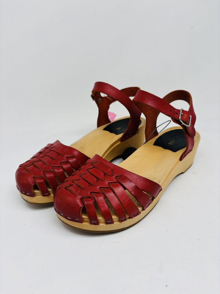 Hasbeens Clogs Red 7.5