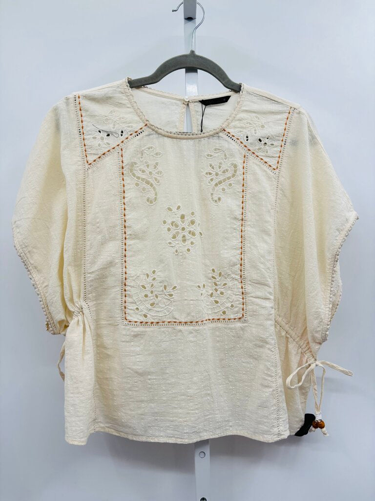 Zara Blouse Beige L
