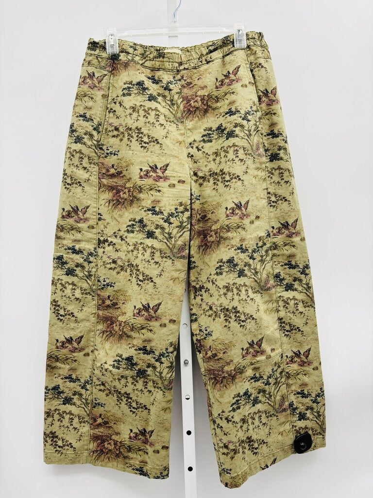 Pilcro Pants Wide Leg Green M