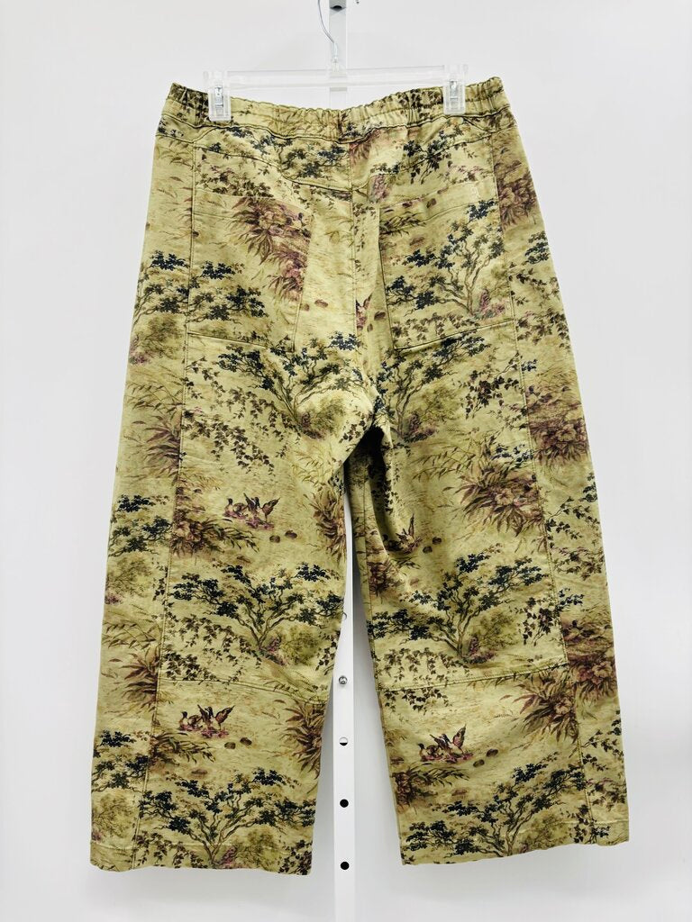 Pilcro Pants Wide Leg Green M