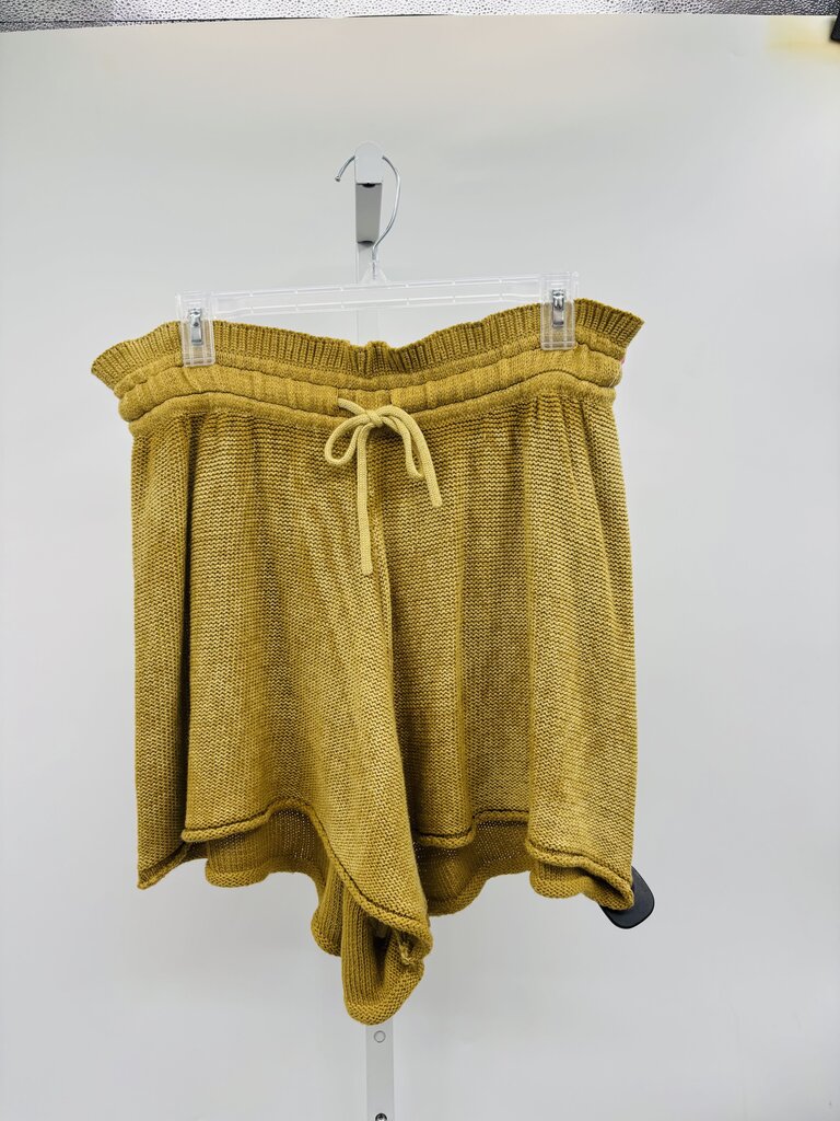 Free People Shorts Yellow L