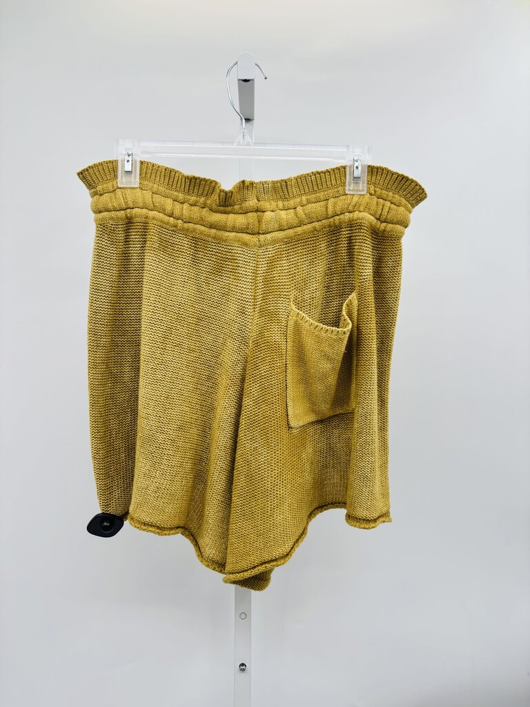Free People Shorts Yellow L