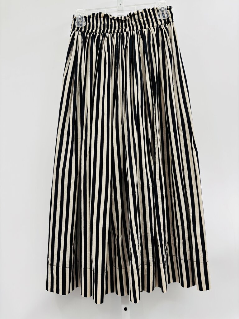 Ink + Alloy Skirt Maxi Beige OS
