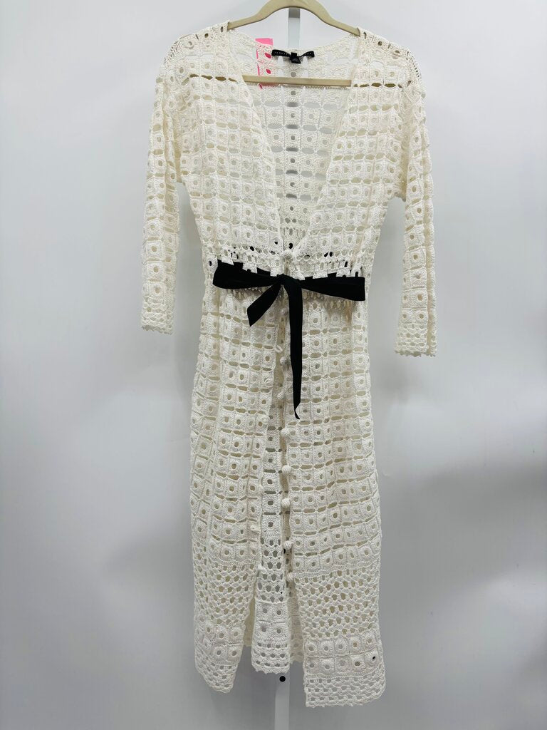 Robert Rodriguez Cardigan White L