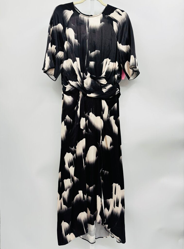 Reiss Maxi Dress Black 10