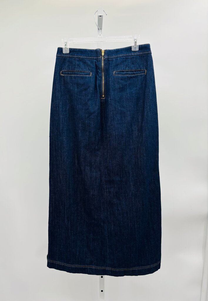 J. Crew Skirt Maxi Denim 4