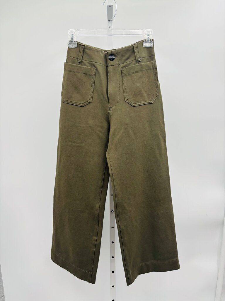 Maeve Pants Wide Leg Green 25