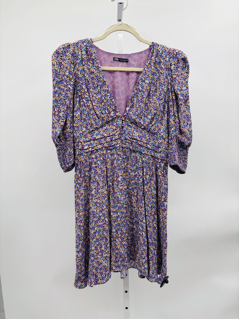 Zara Dress Purple multi M
