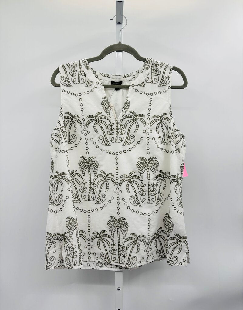 Talbots Top Green L