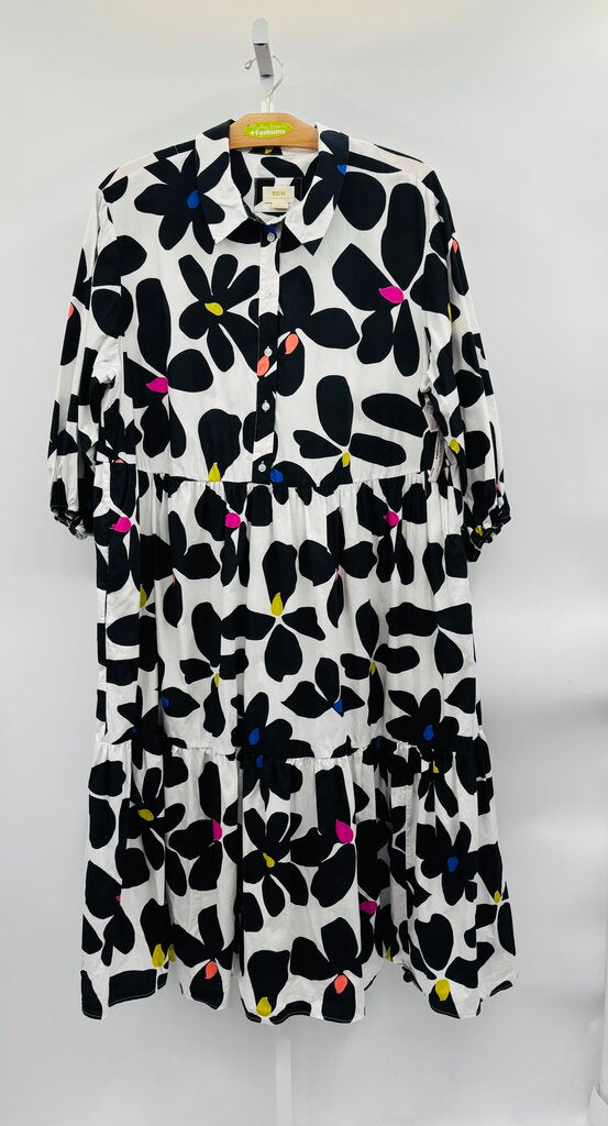 Maeve Maxi Dress Plus White 2X