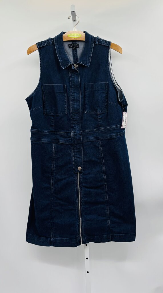 Eloquii Dress Plus Denim 24
