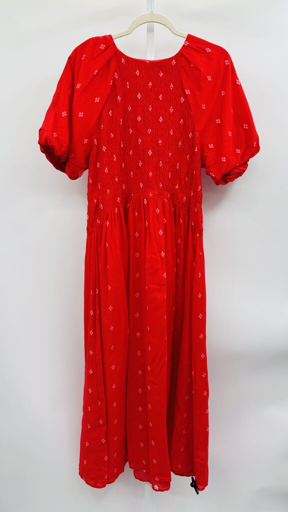 J. Crew Maxi Dress Red L