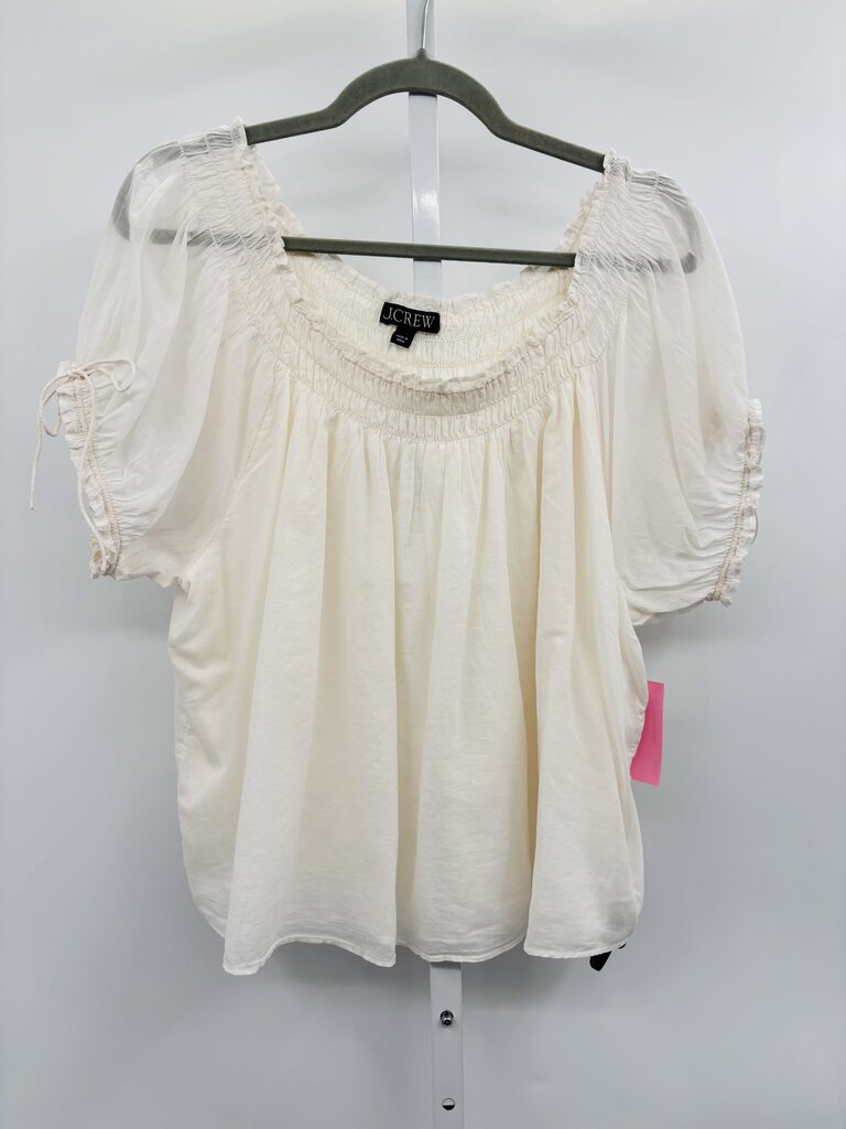 J. Crew Blouse Beige L