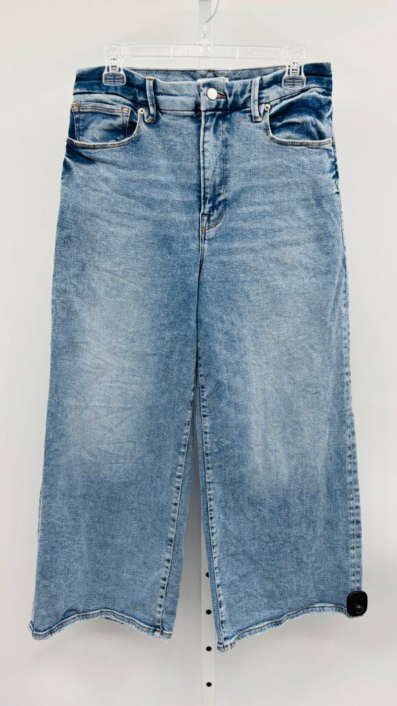 Good American Jeans Wide Leg Denim 12