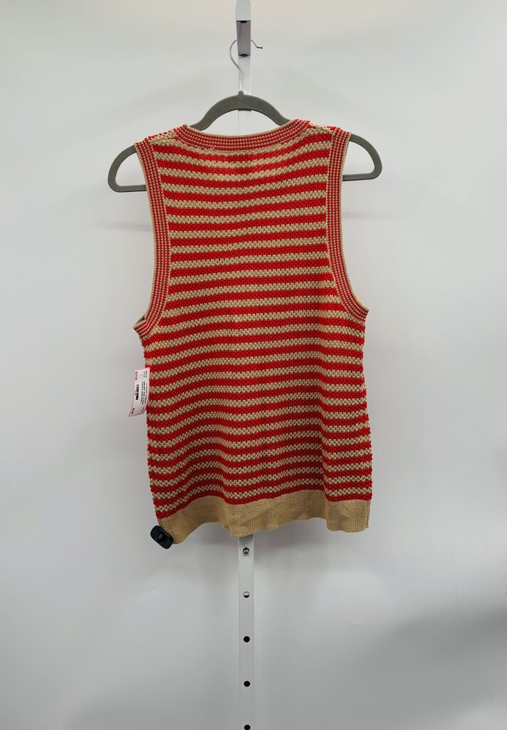 J. Crew Factory Sweater Vest Red L