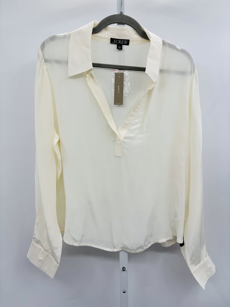 J. Crew Blouse Beige L