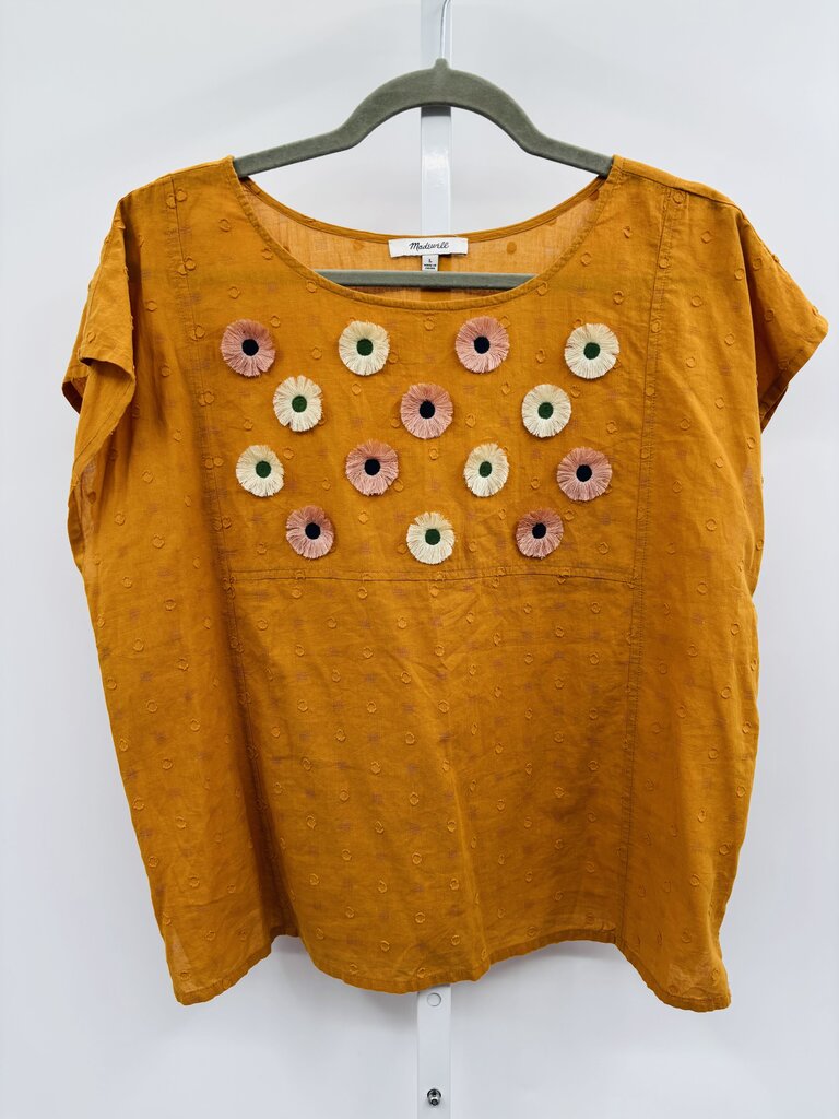 Madewell Top Orange L