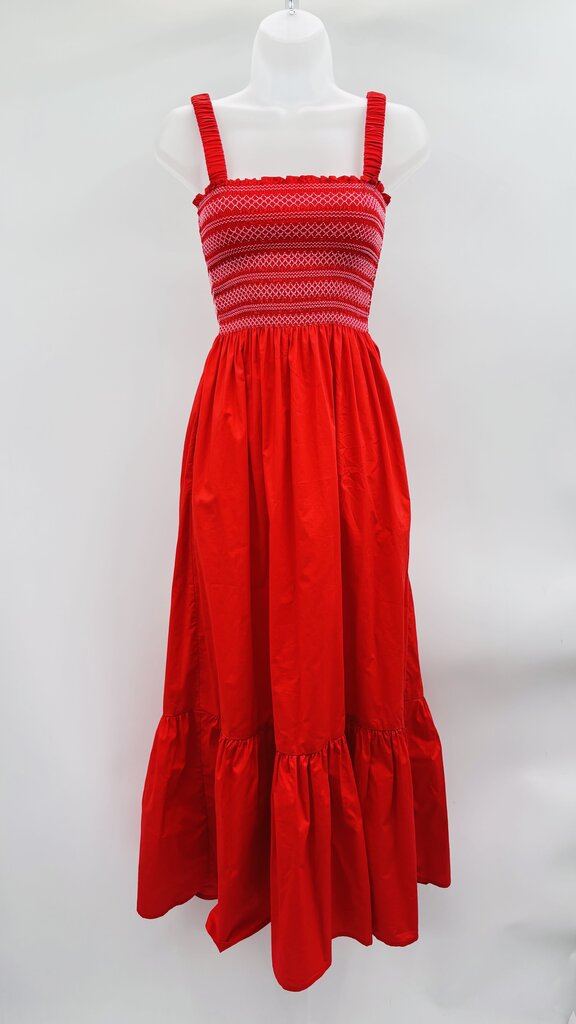 Hill House Maxi Dress Red XS