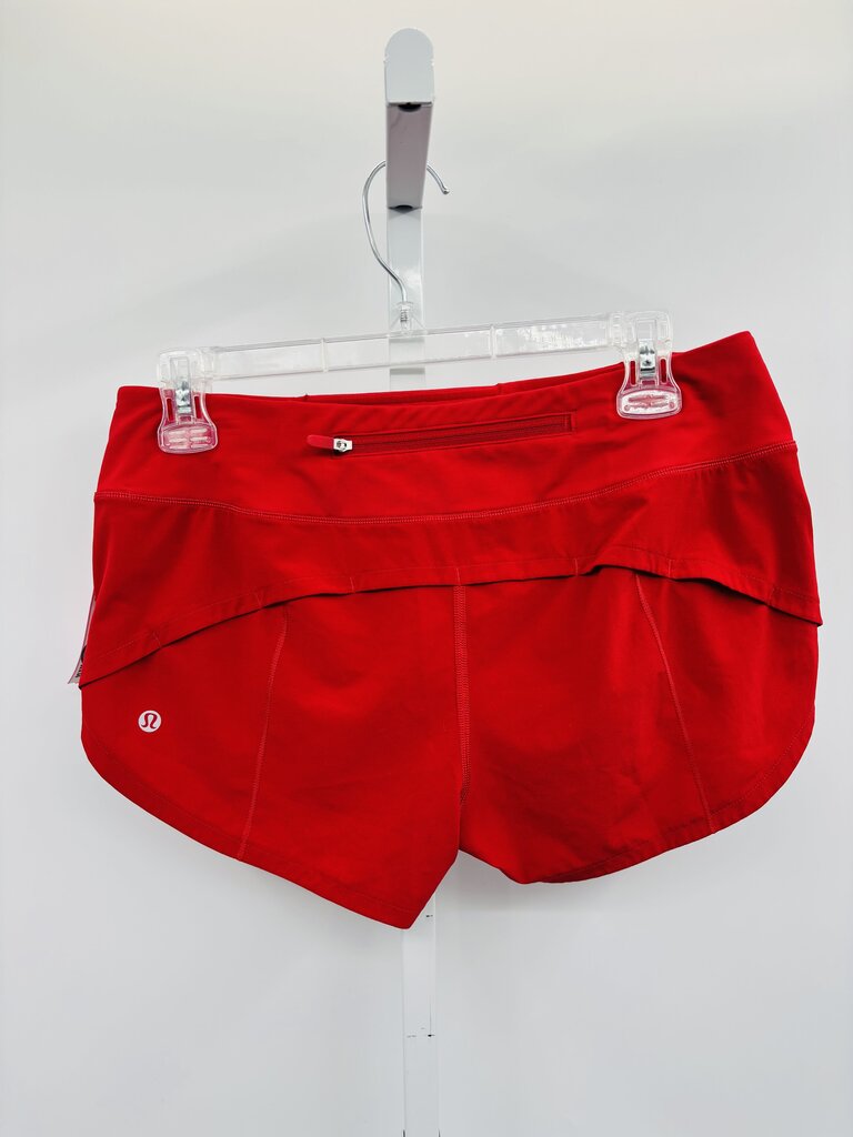 Lululemon Active Shorts Red 6