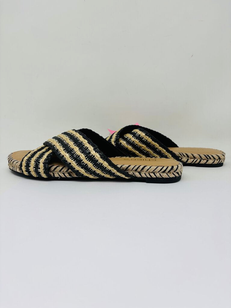 Chico's Sandals Beige 8.5