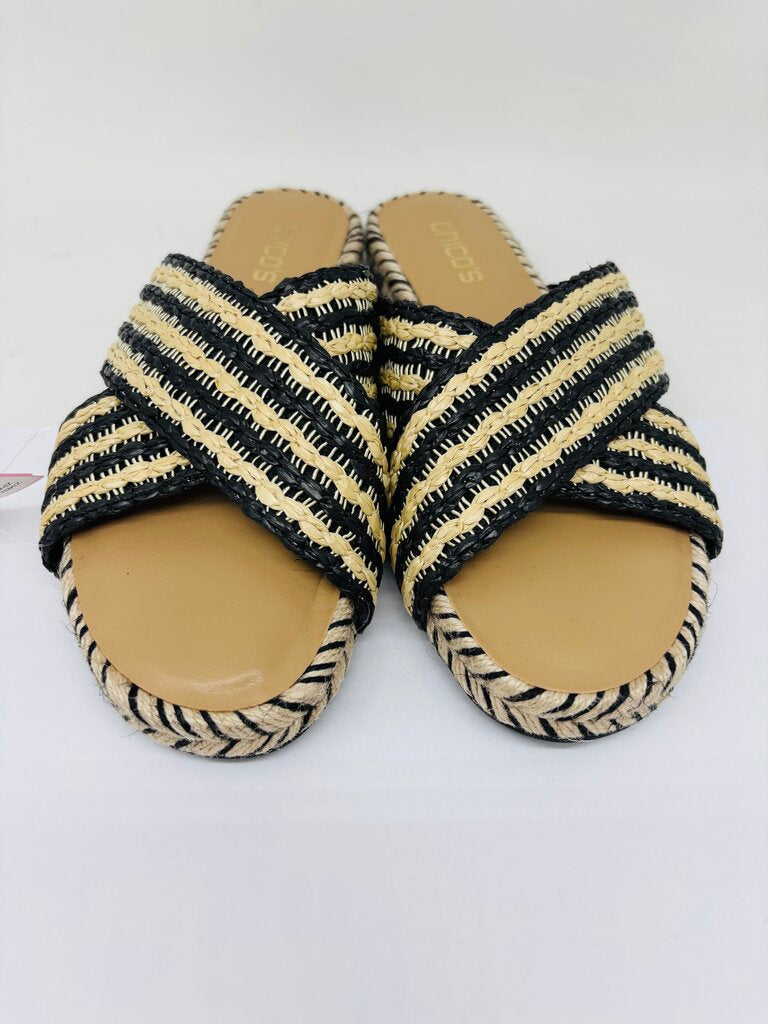 Chico's Sandals Beige 8.5