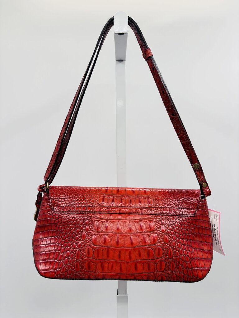 Brahmin Handbag Red