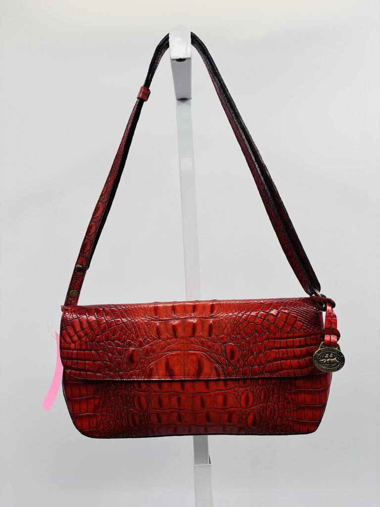 Brahmin Handbag Red