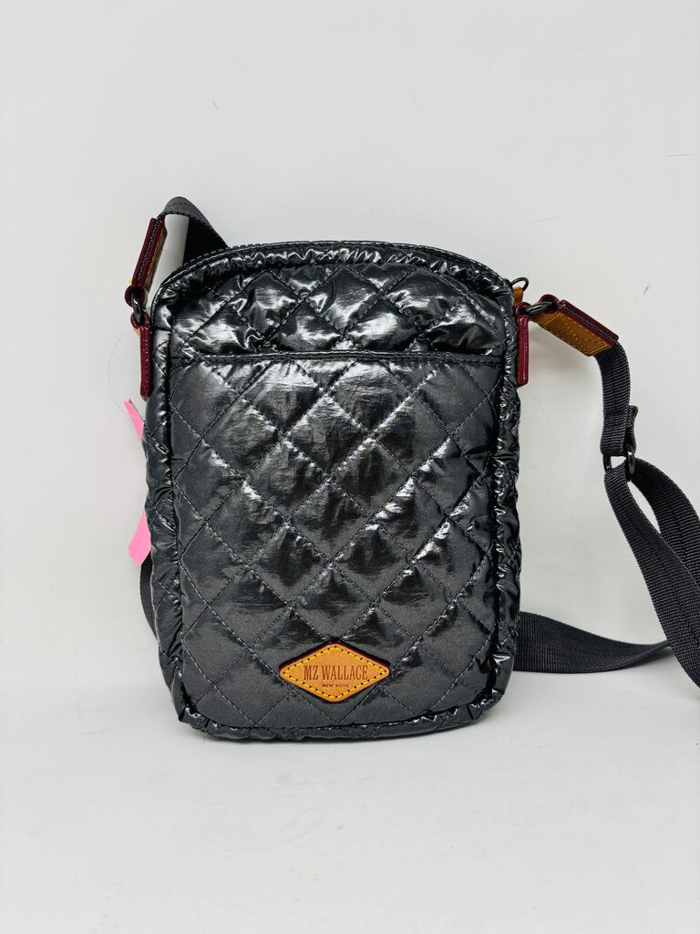 MZ Wallace Crossbody Bag Silver